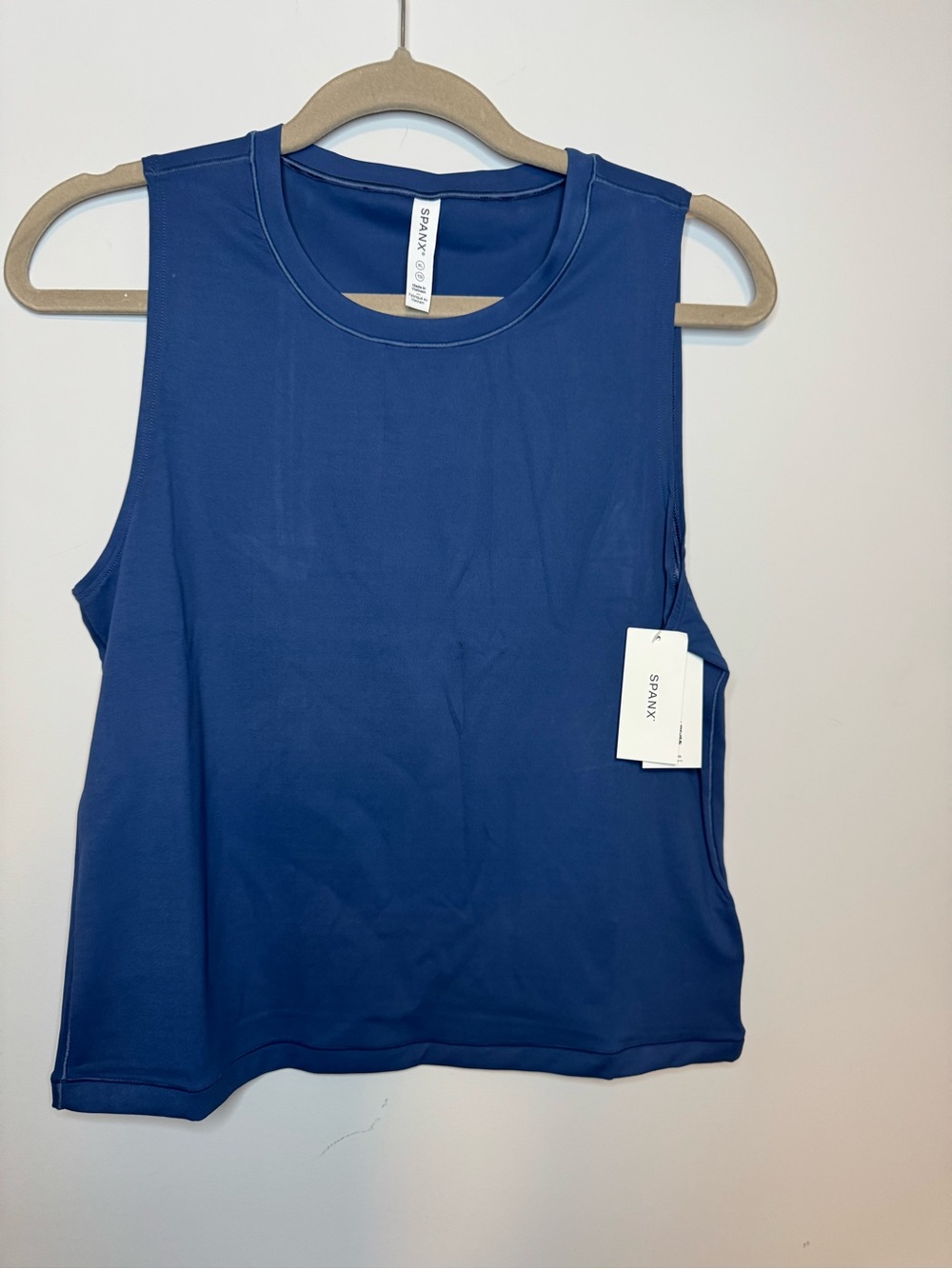SPANX Navy Blue Tank Top XL NWT